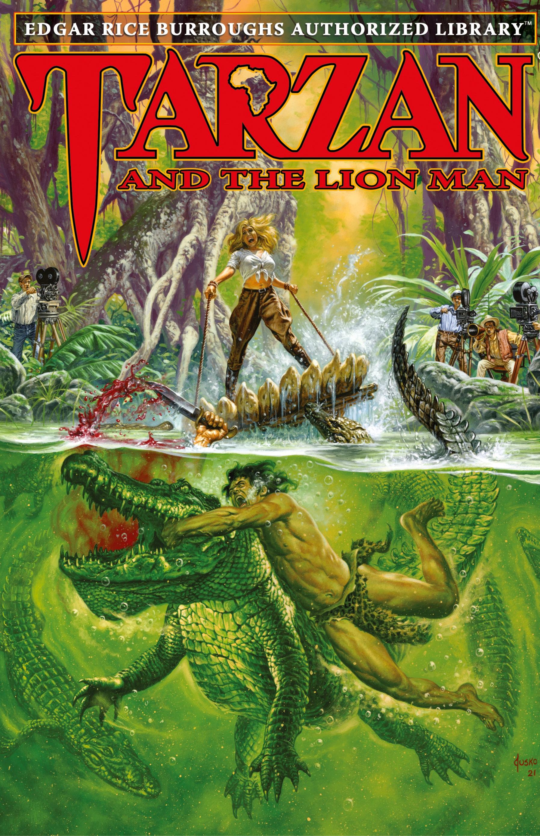 Vorderes Coverbild Tarzan and the Lion Man