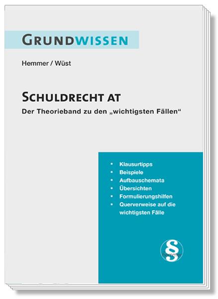 Vorderes Coverbild Grundwissen Schuldrecht AT