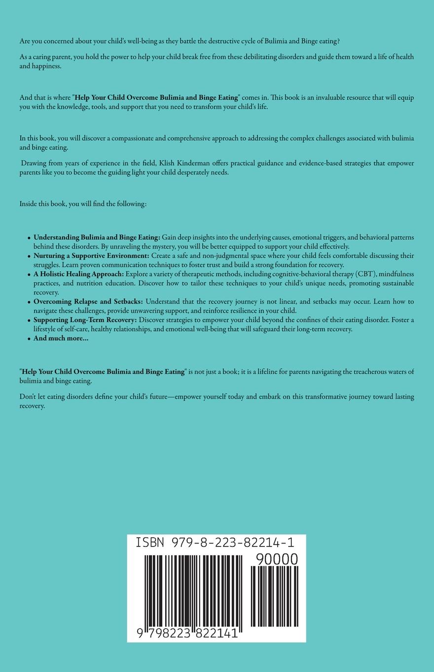 Rückseitencover Help Your Child Overcome Bulimia and Binge Eating