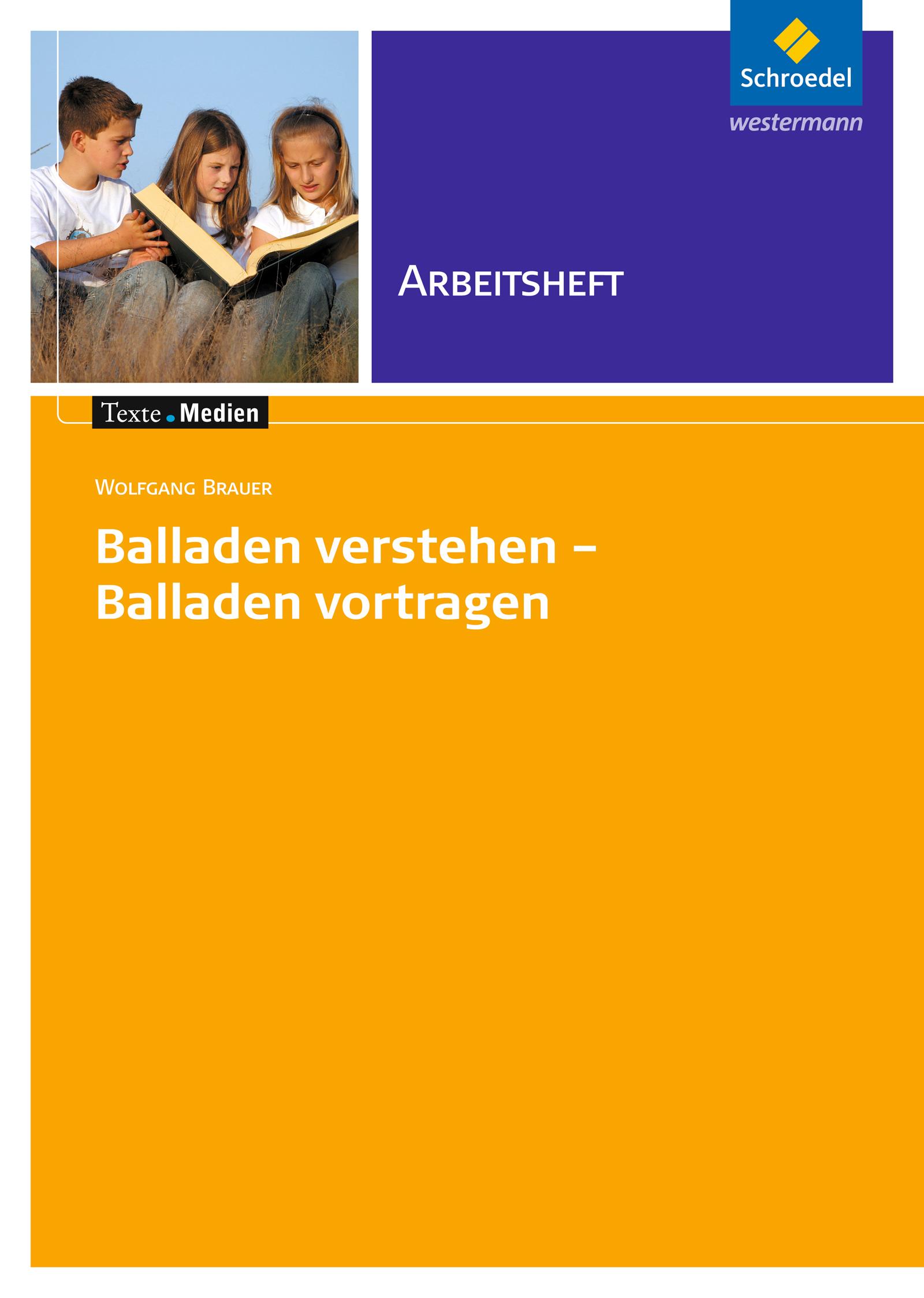 Vorderes Coverbild Balladen verstehen - Balladen vortragen