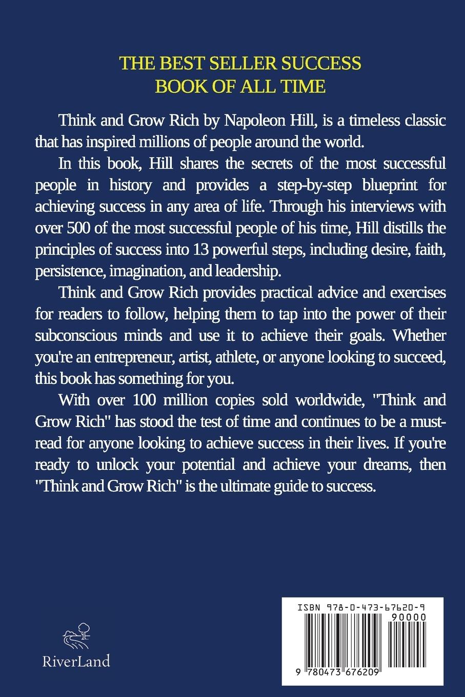 Rückseitencover Think and Grow Rich