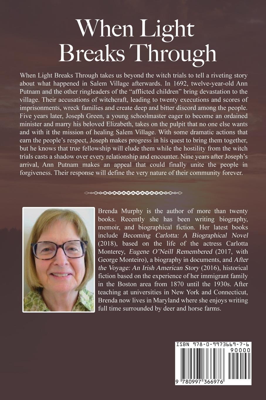 Rückseitencover When Light Breaks Through