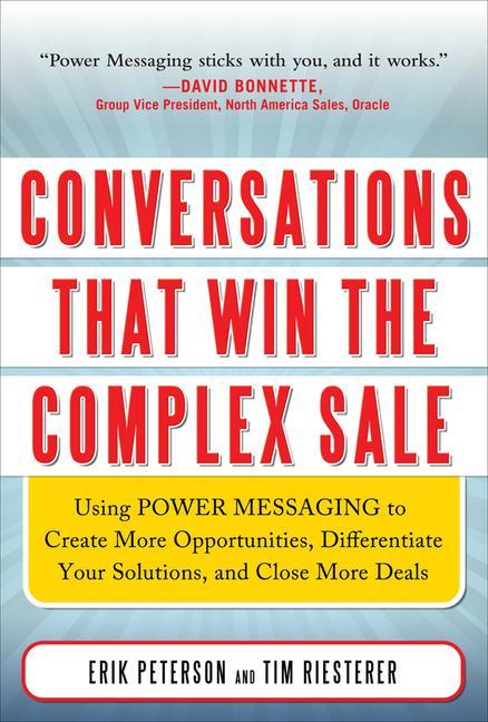 Vorderes Coverbild Conversations That Win the Complex Sale (Pb)