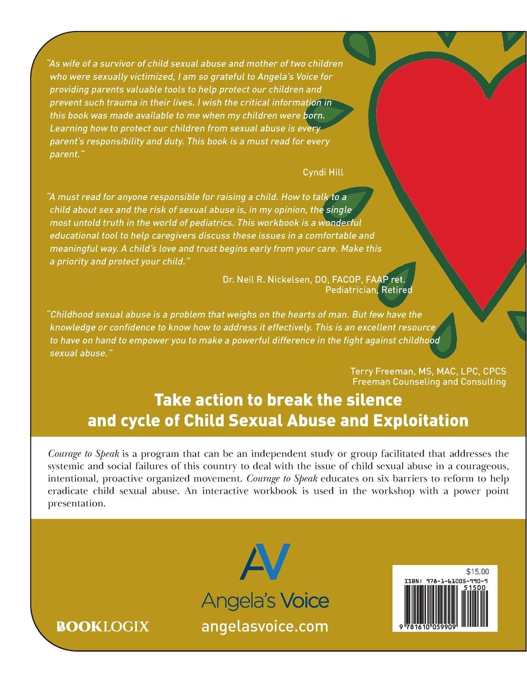 Rückseitencover Courage to Speak