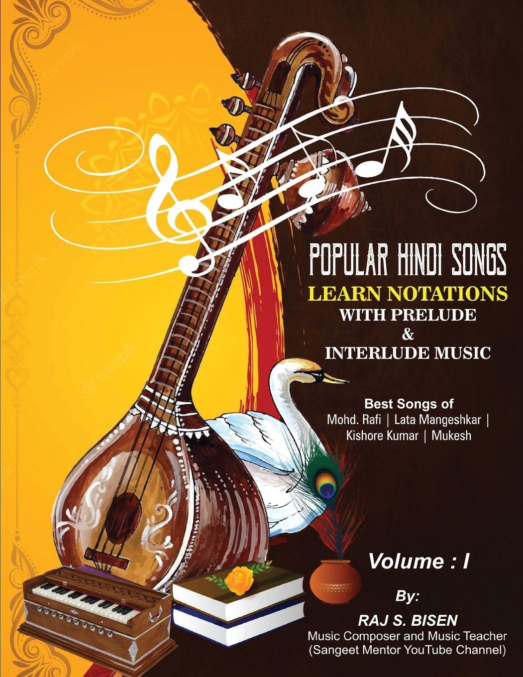 Vorderes Coverbild Popular Hindi Songs - Learn Notations with Prelude & Interlude Music