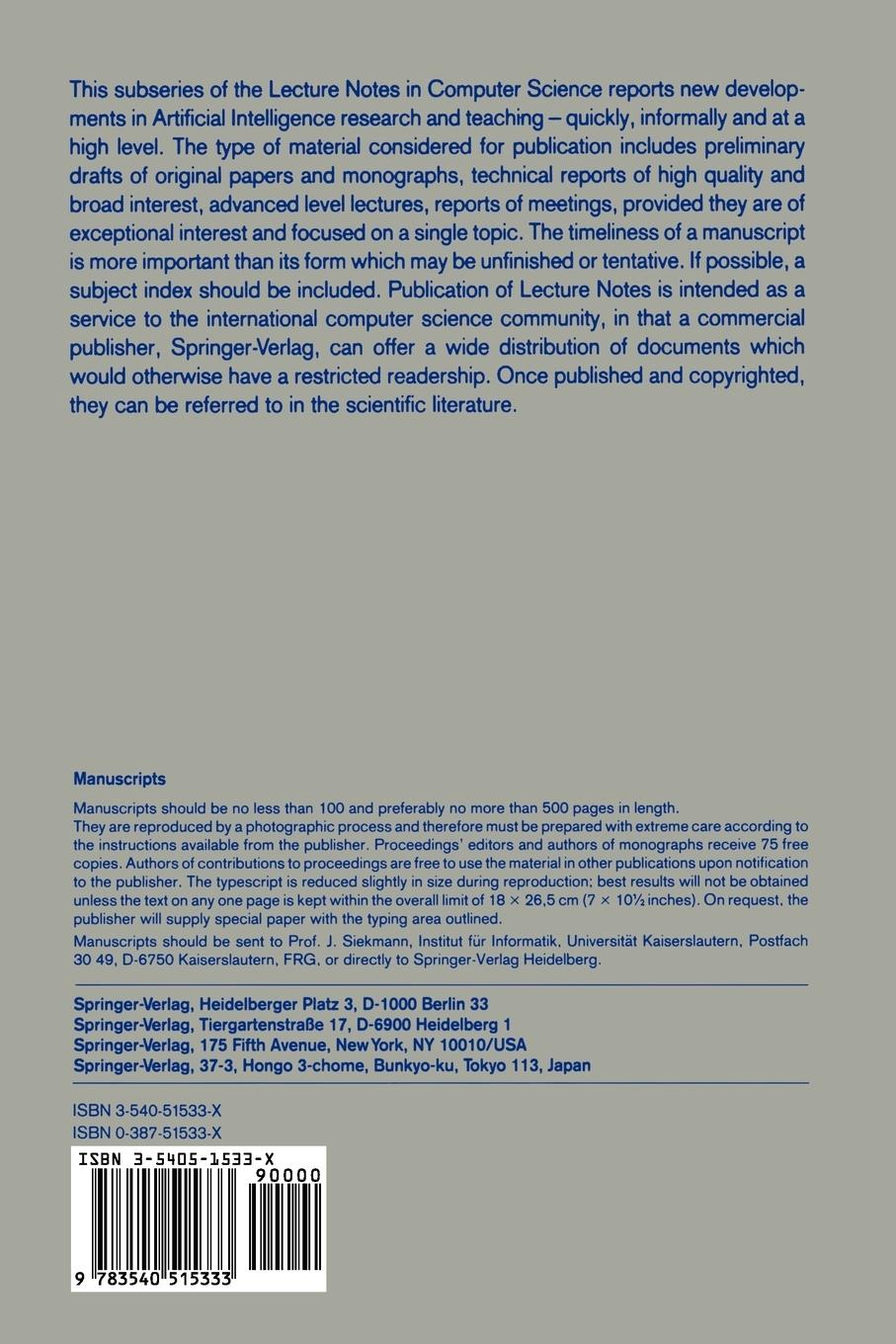 Rückseitencover Foundations of Equational Logic Programming