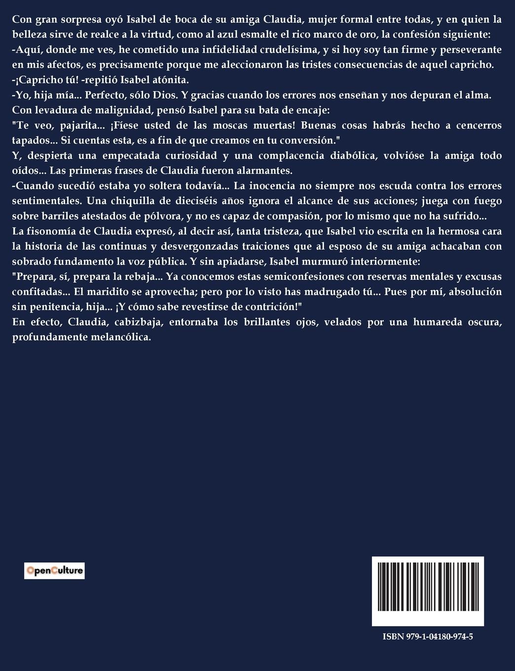 Rückseitencover INFIDELIDAD