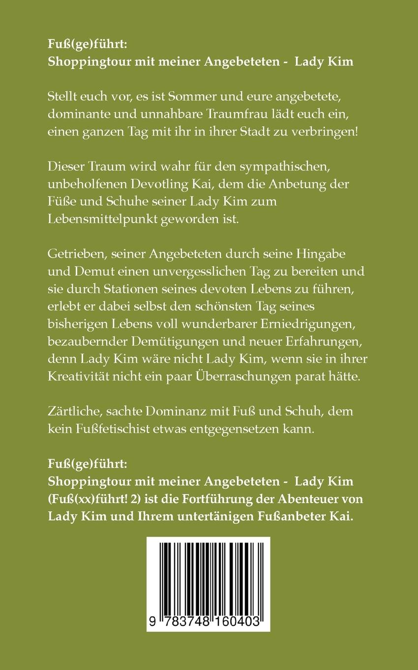 Rückseitencover Fuß(ge)führt: