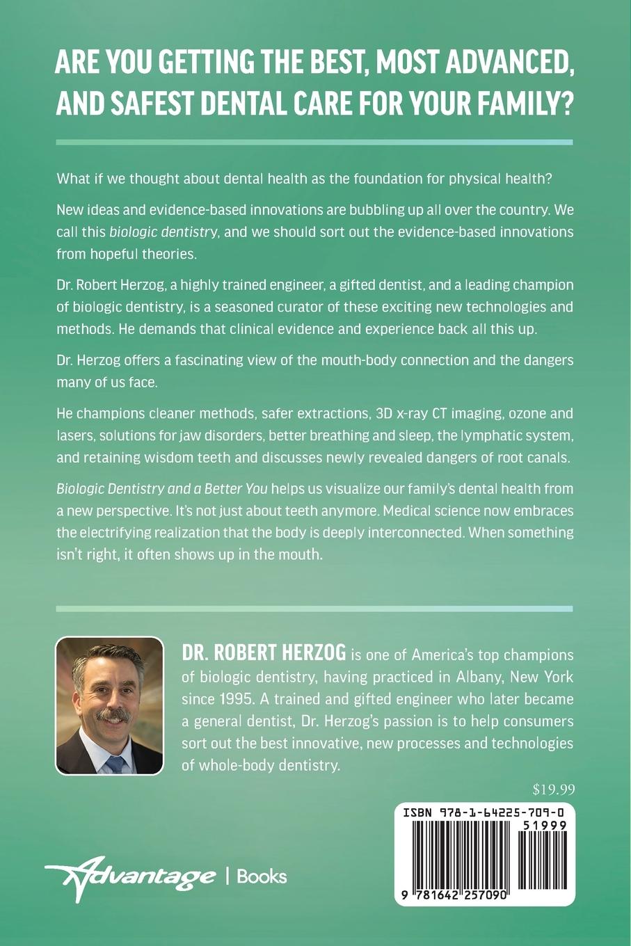 Rückseitencover Biologic Dentistry and a Better You