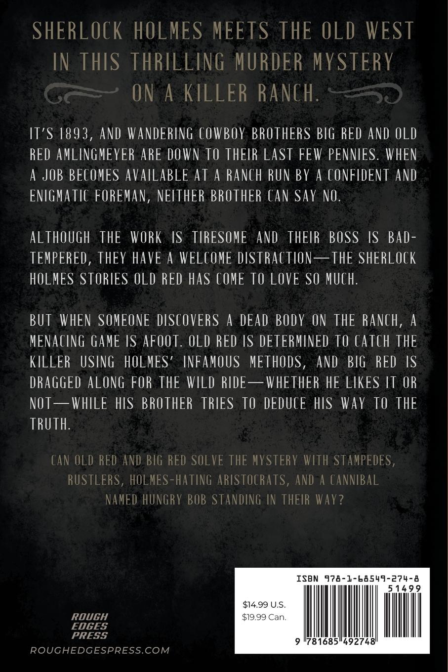 Rückseitencover Holmes on the Range