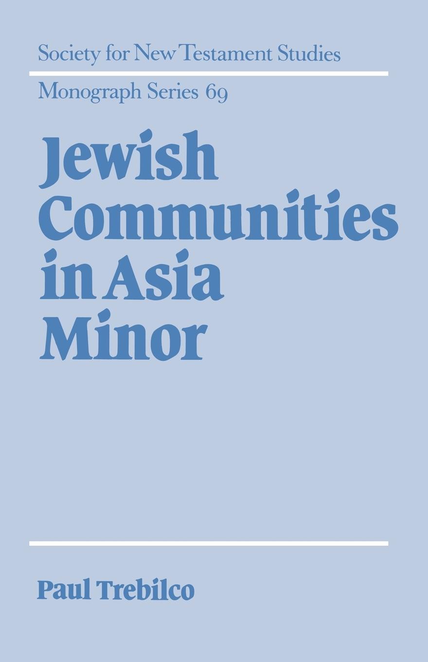 Vorderes Coverbild Jewish Communities in Asia Minor