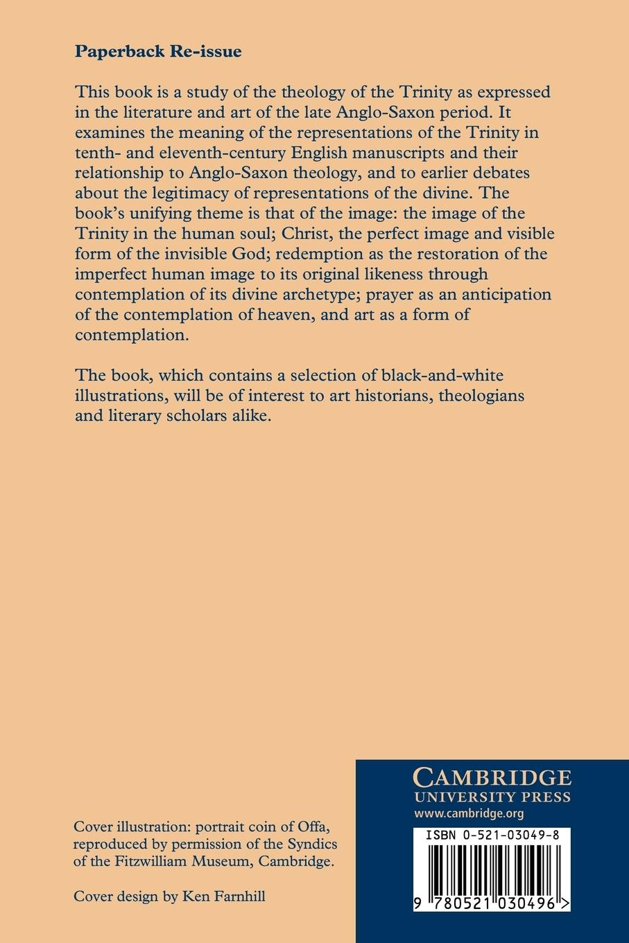 Rückseitencover Trinity and Incarnation in Anglo-Saxon Art and Thought
