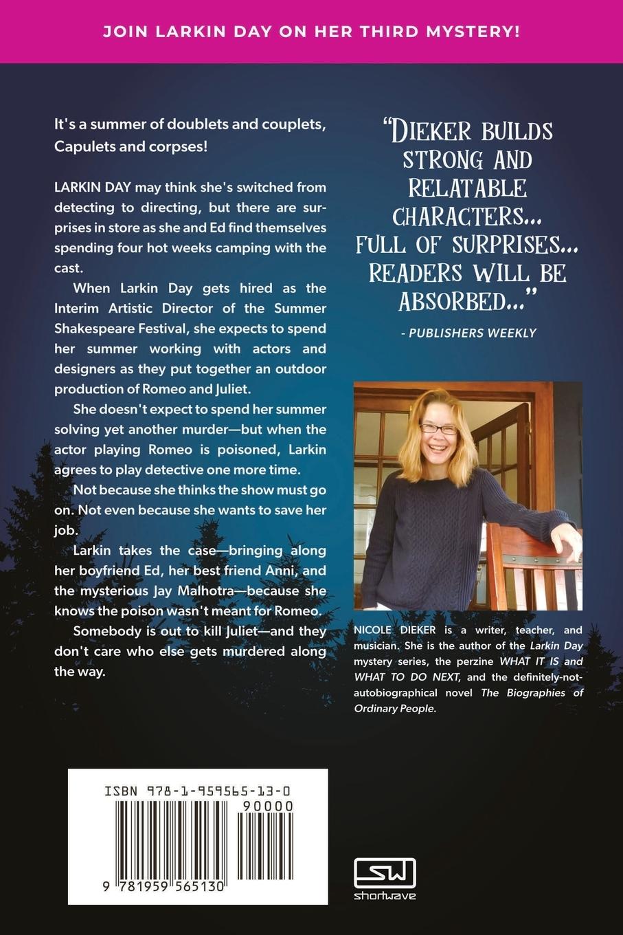 Rückseitencover Shakespeare in the Park with Murder