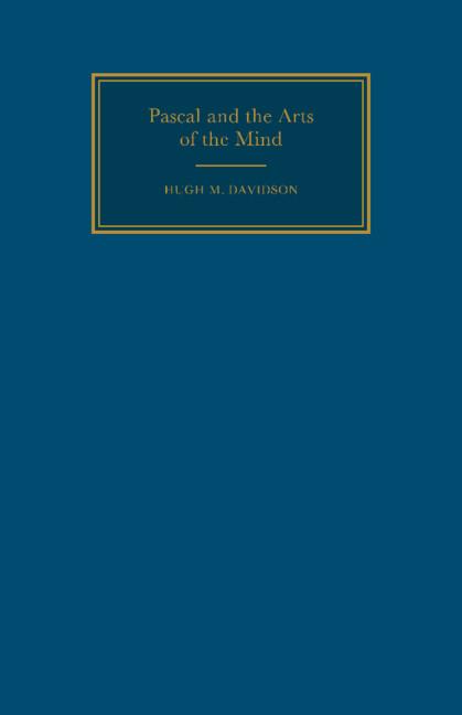 Vorderes Coverbild Pascal & the Arts of the Mind