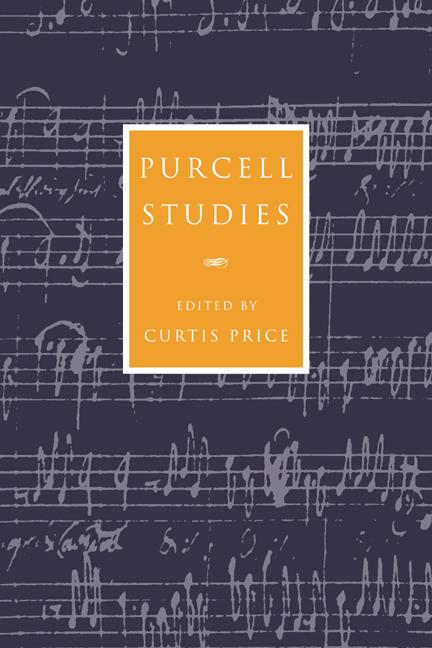 Vorderes Coverbild Purcell Studies