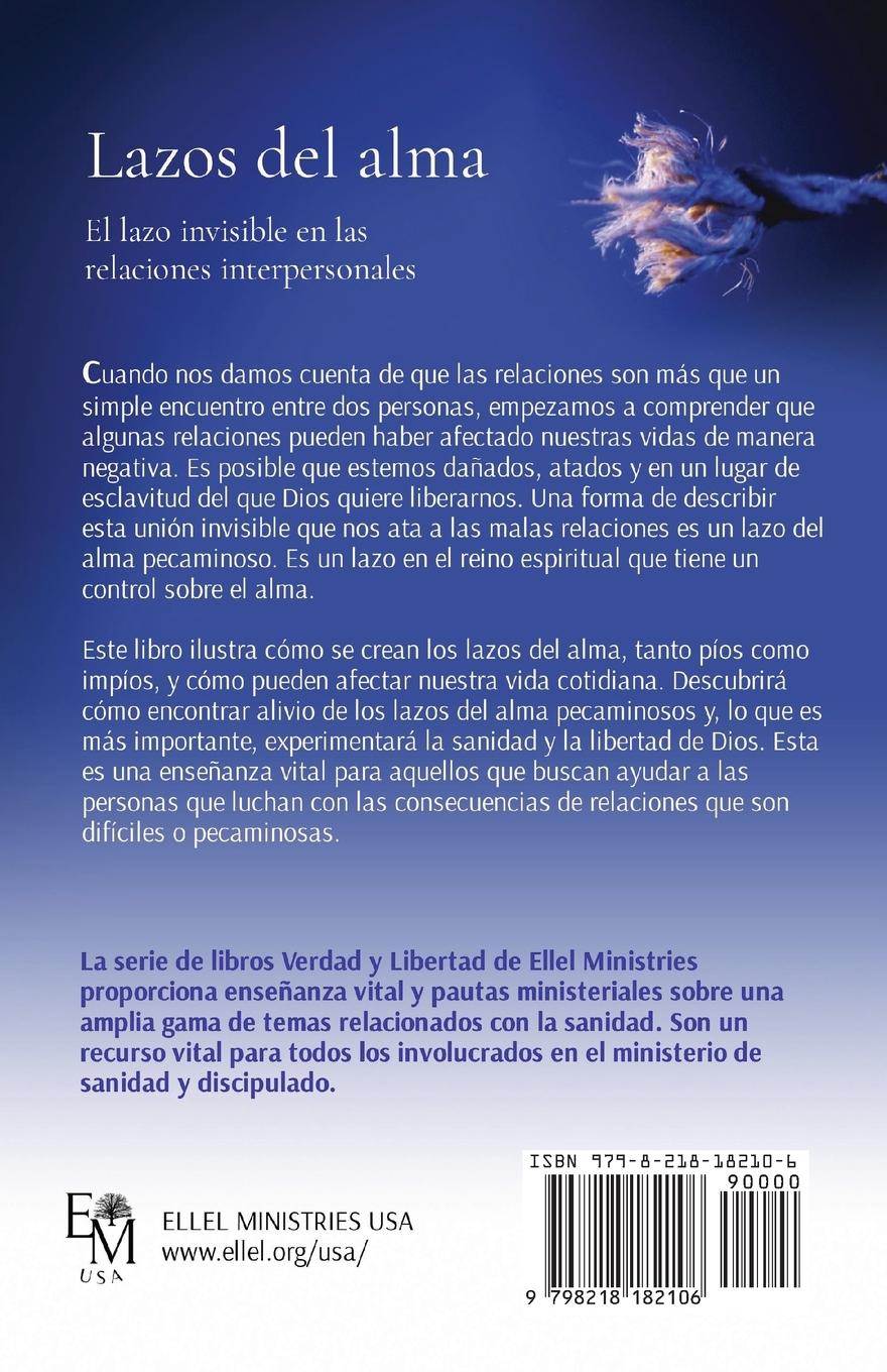 Rückseitencover Lazos del alma