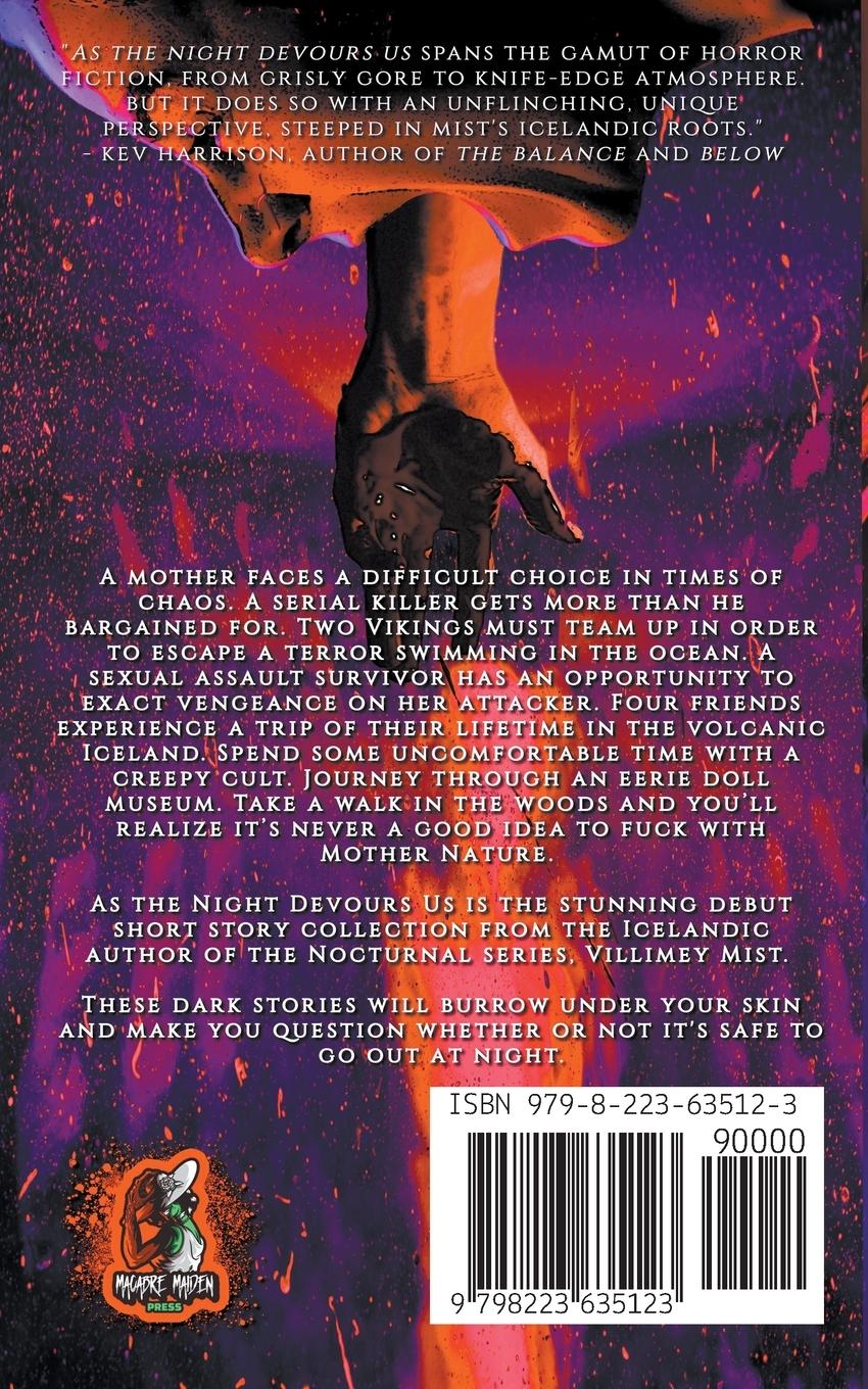 Rückseitencover As the Night Devours Us