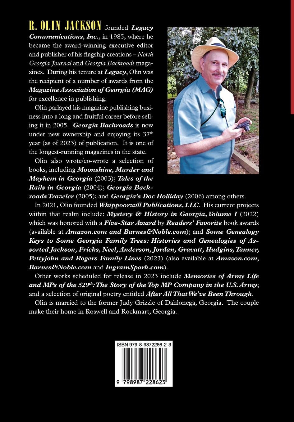 Rückseitencover Mystery & History in Georgia