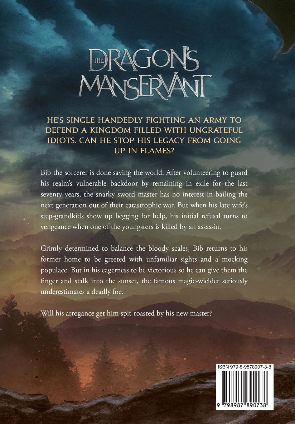 Rückseitencover The Dragon's Manservant