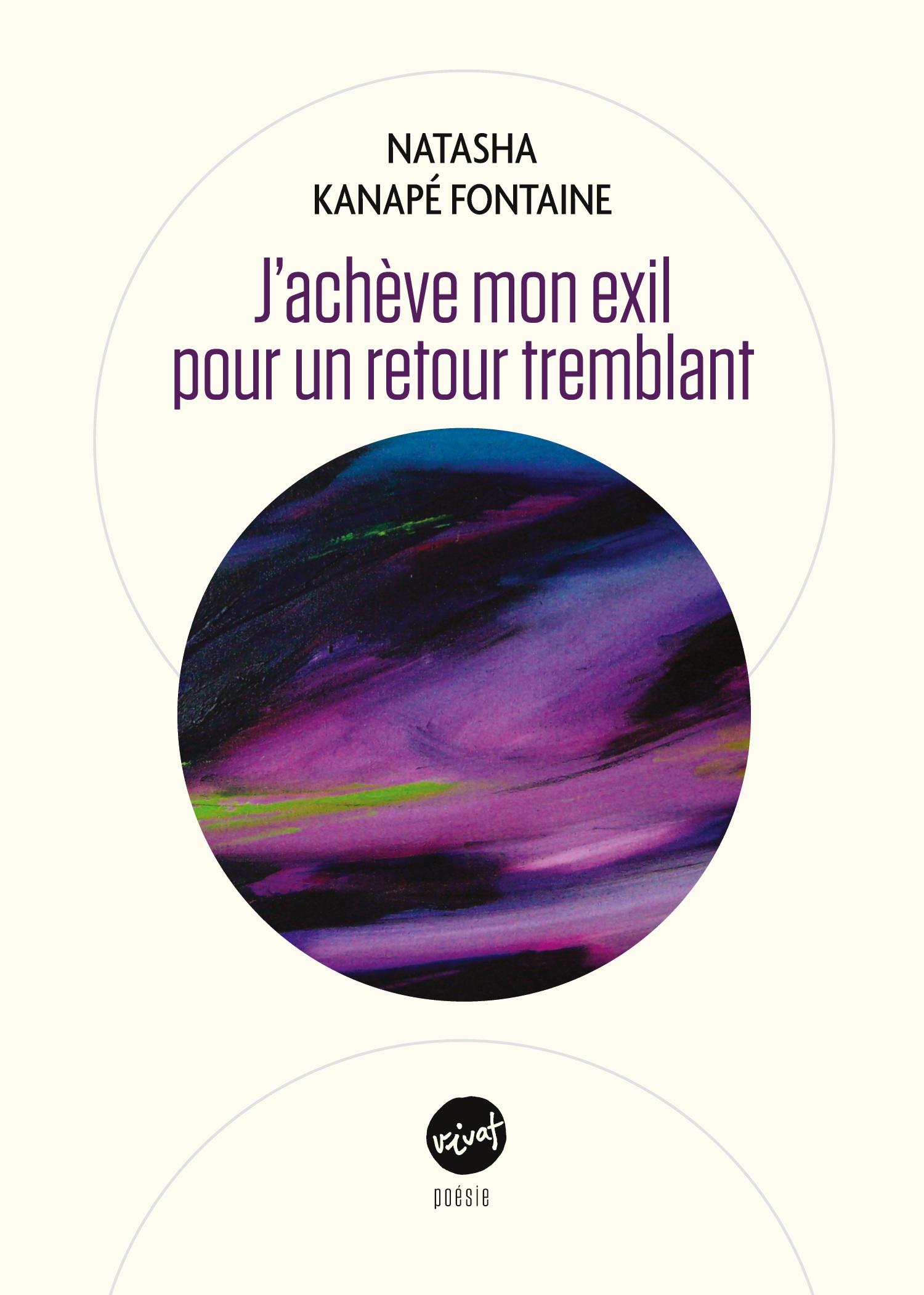 Vorderes Coverbild J'achève mon exil pour un retour tremblant