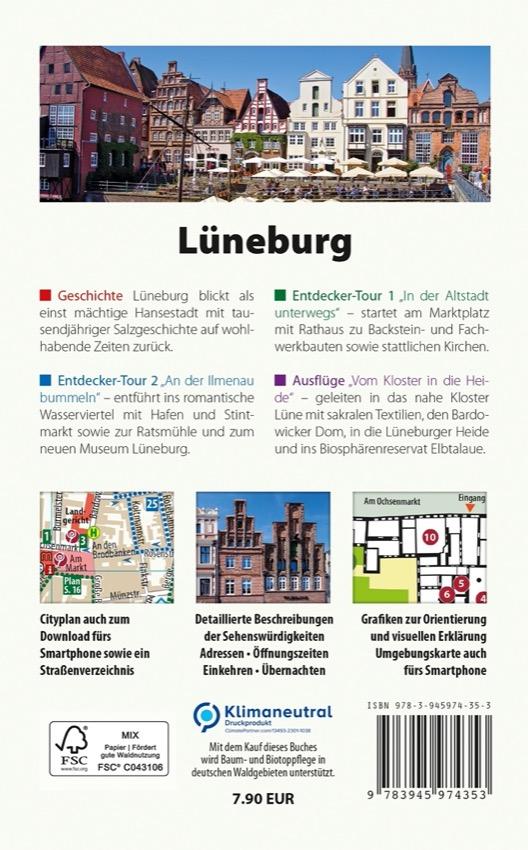 Rückseitencover Lüneburg - Der Stadtführer