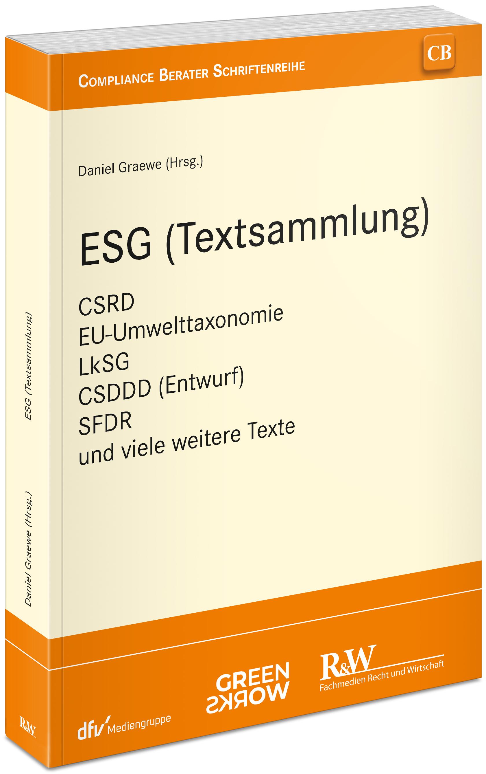 Vorderes Coverbild ESG (Textsammlung)