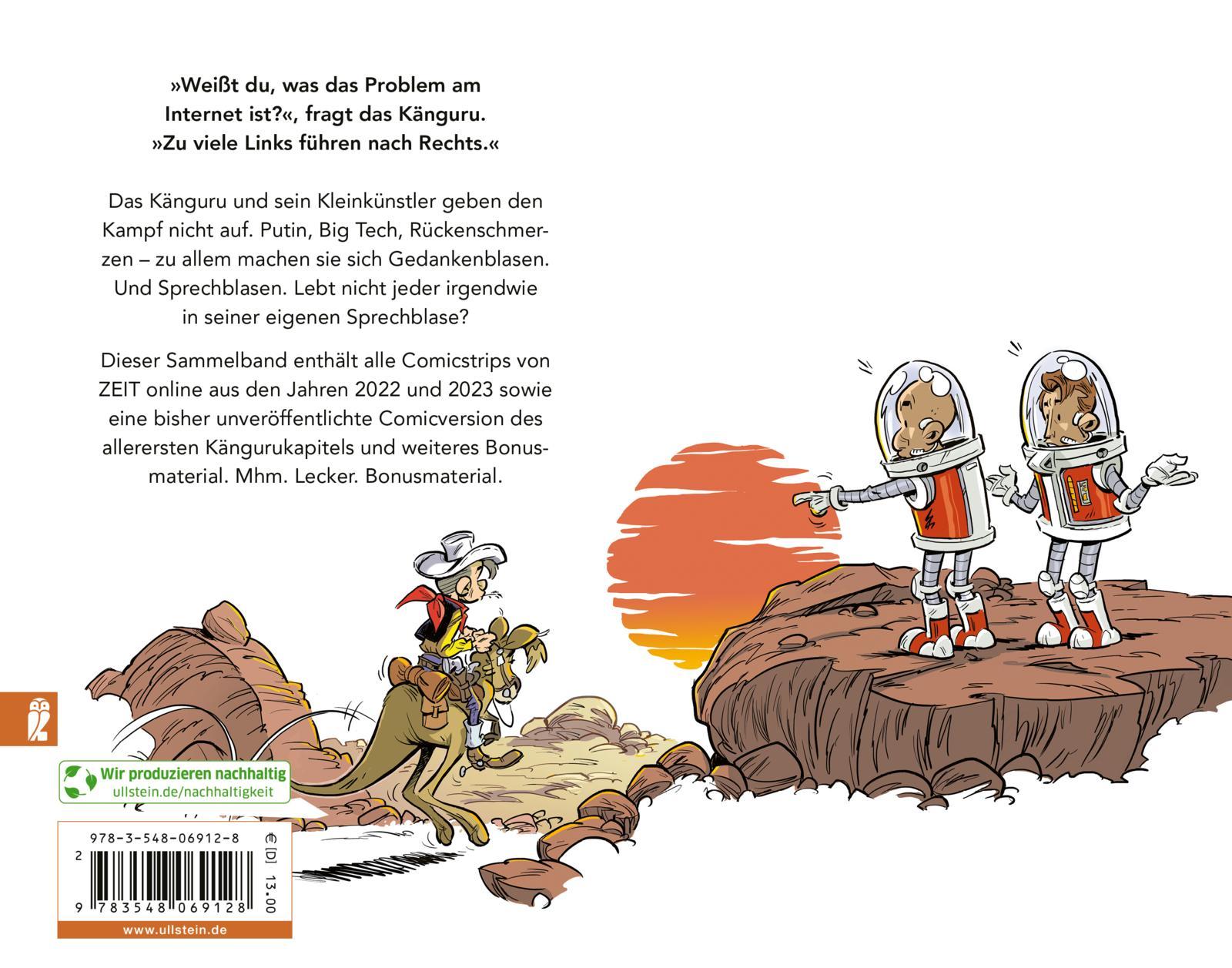 Rückseitencover Die Känguru-Comics 2