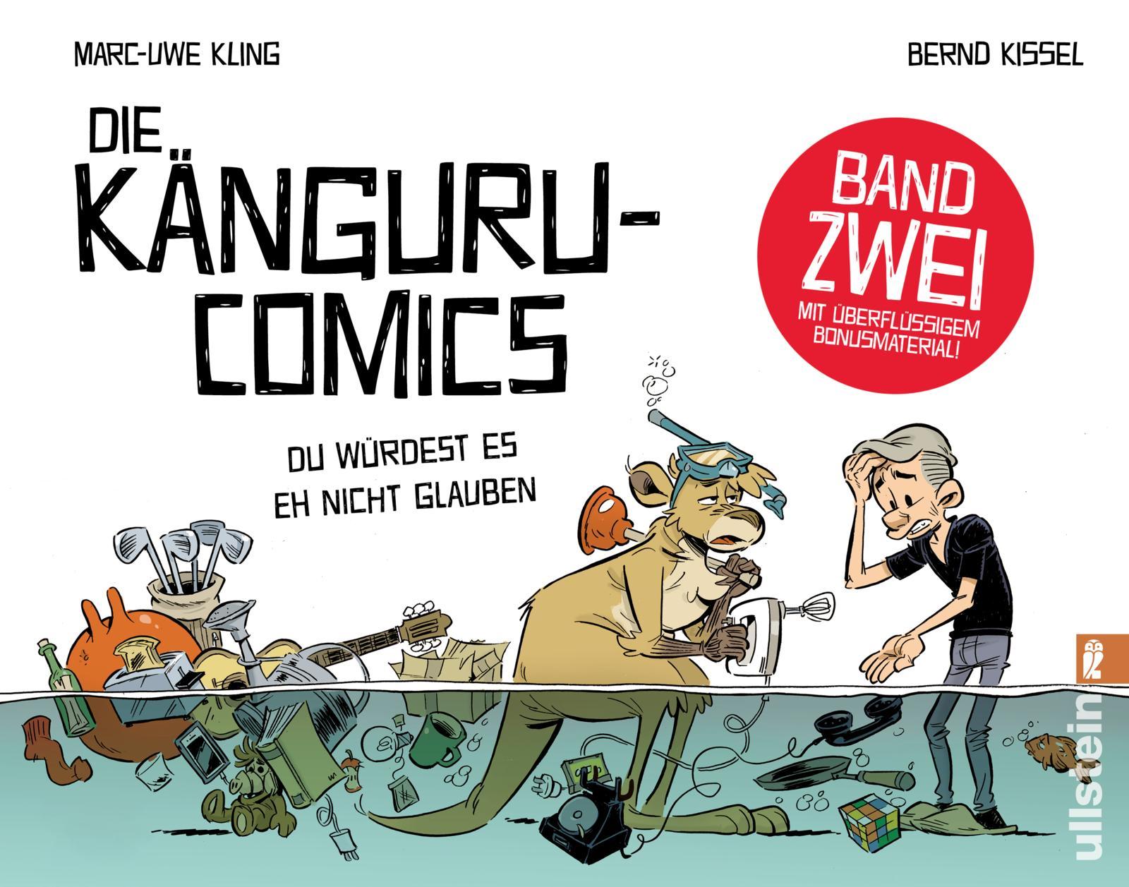 Vorderes Coverbild Die Känguru-Comics 2