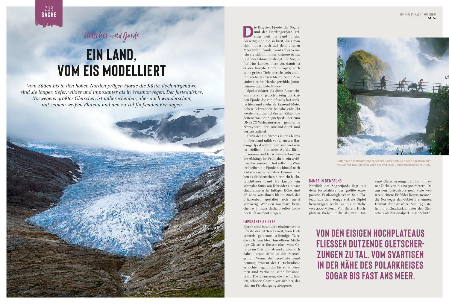 Beispielinhalt (Bild) DUMONT Bildatlas Hurtigruten