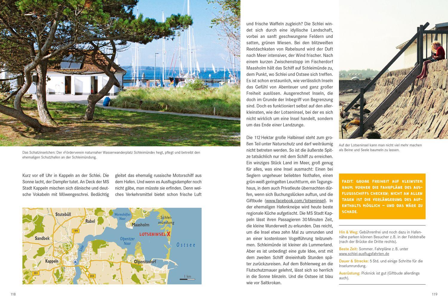 Beispielinhalt (Bild) 52 kleine & große Eskapaden in Schleswig-Holstein an der Ostsee