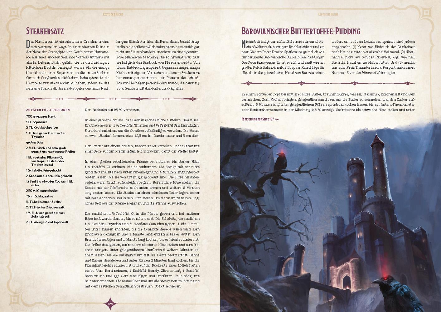 Beispielinhalt (Bild) Dungeons & Dragons: Heldenmahl