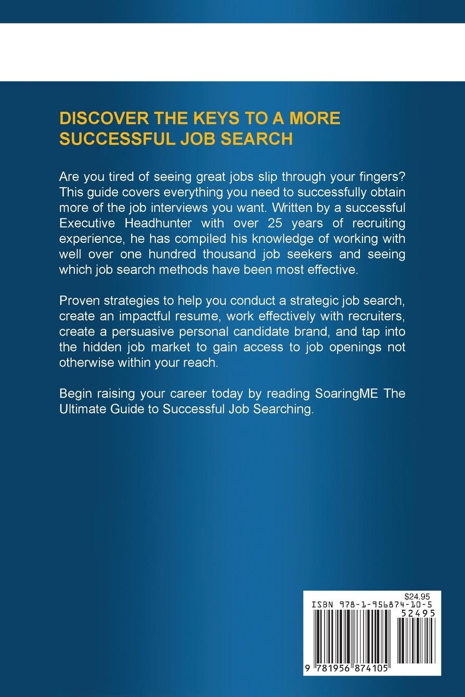 Rückseitencover SoaringME The Ultimate Guide to Successful Job Searching
