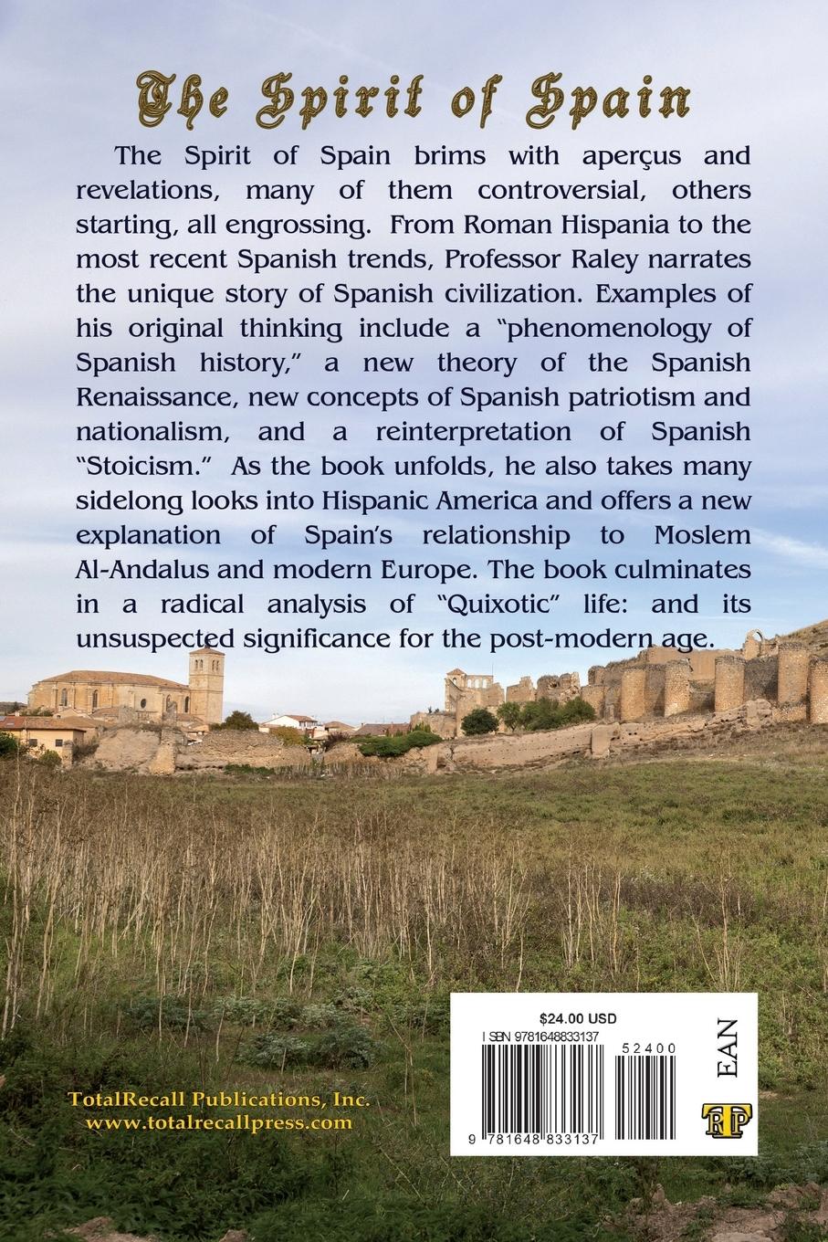 Rückseitencover The Spirit Of Spain