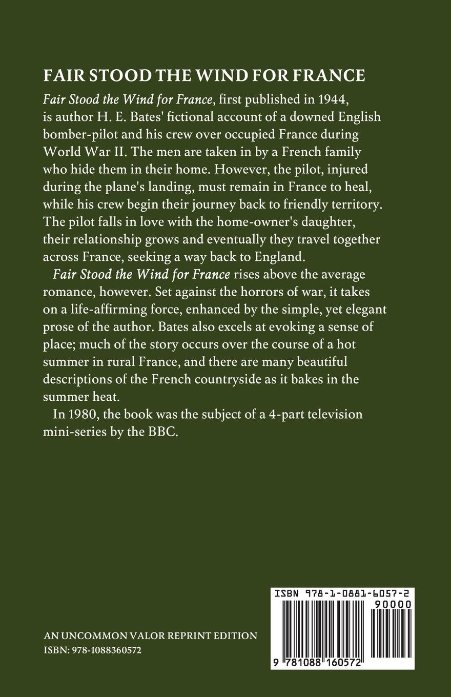 Rückseitencover Fair Stood the Wind for France