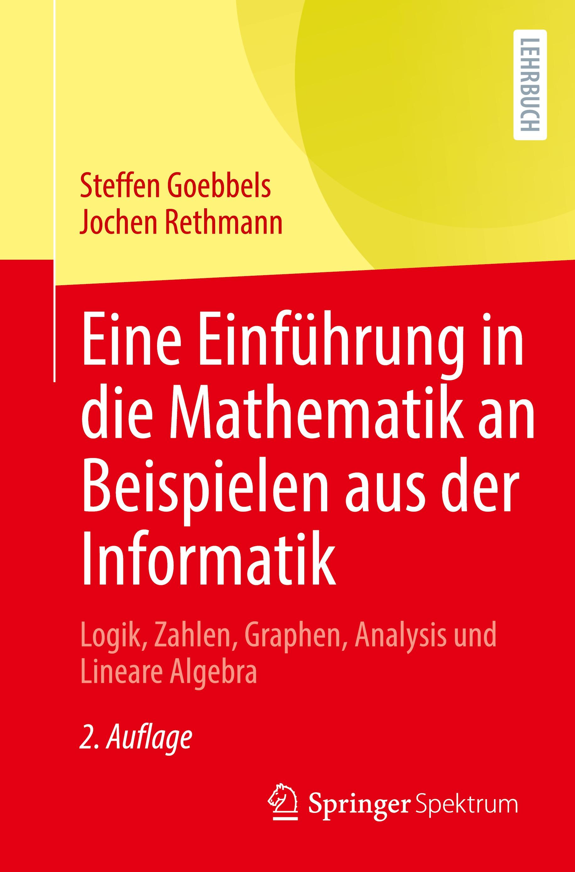 Vorderes Coverbild Eine Einführung in die Mathematik an Beispielen aus der Informatik