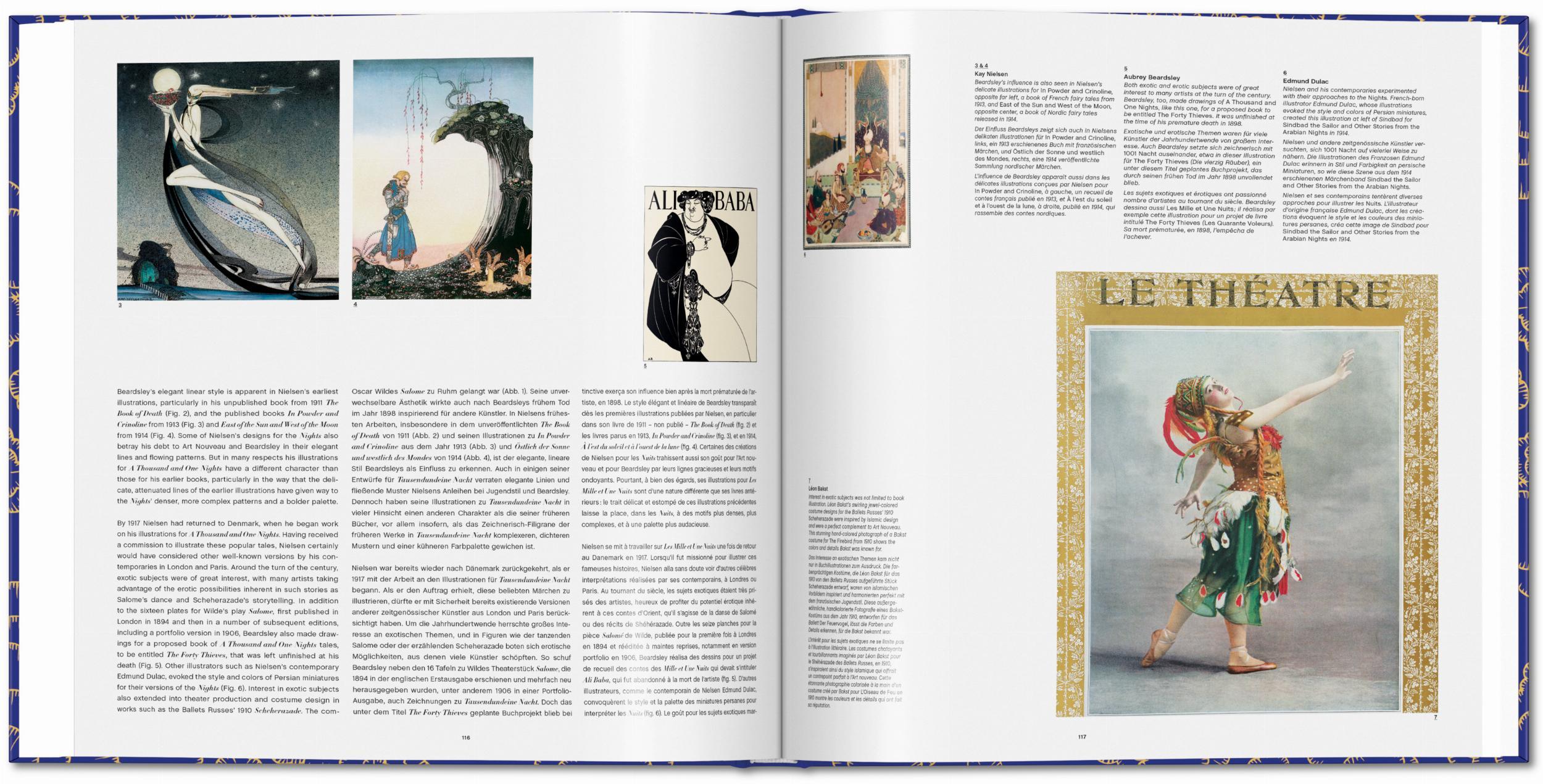 Beispielinhalt (Bild) Kay Nielsen. 1001 Nights