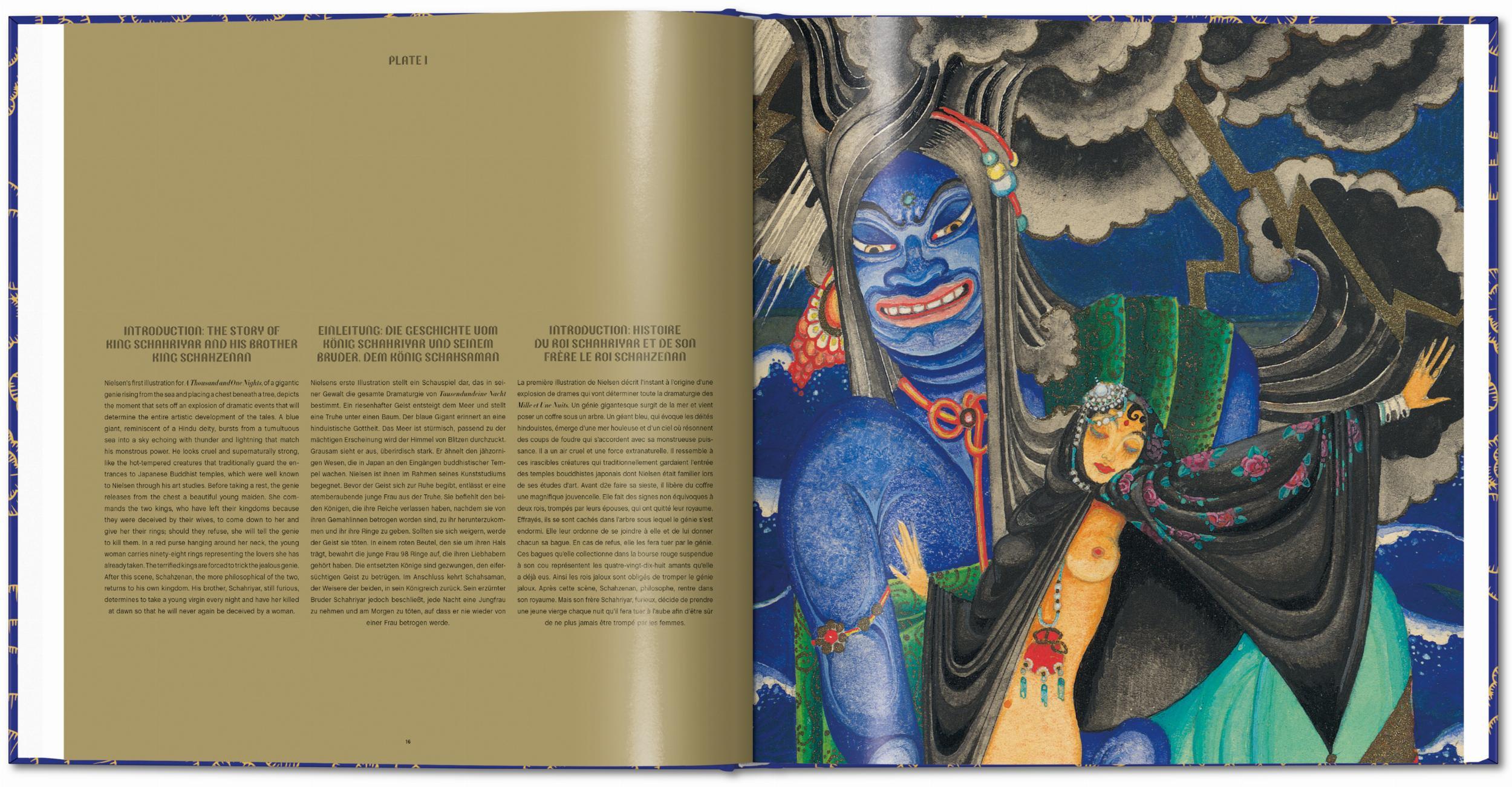 Beispielinhalt (Bild) Kay Nielsen. 1001 Nights