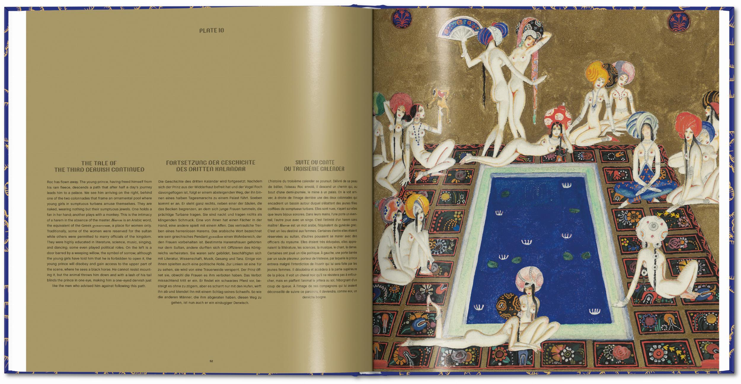 Beispielinhalt (Bild) Kay Nielsen. 1001 Nights