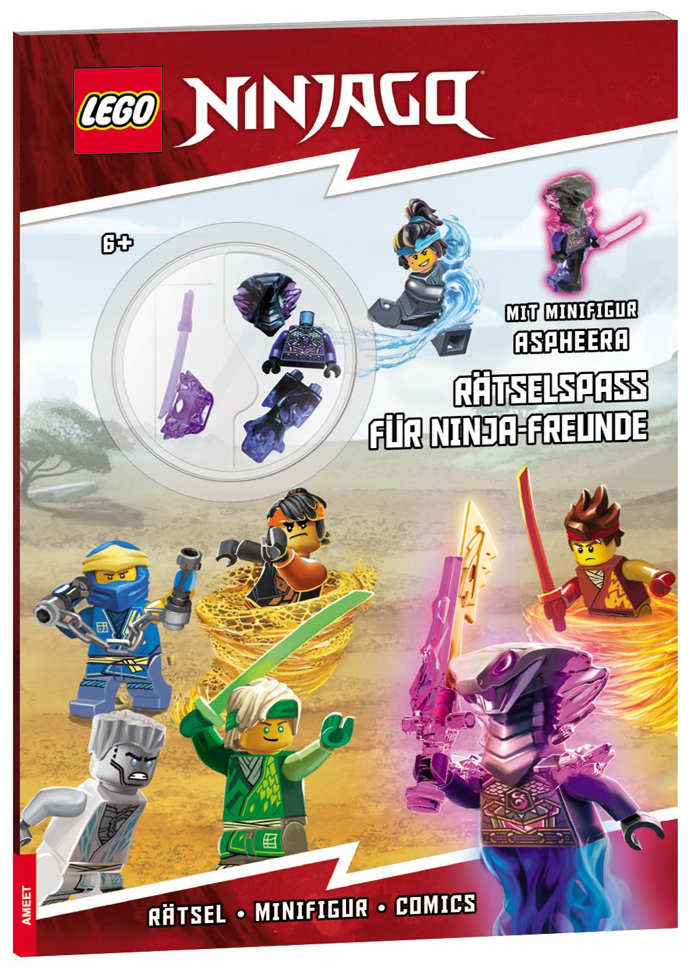 Vorderes Coverbild LEGO® Ninjago® - Rätselspaß für Ninja-Freunde