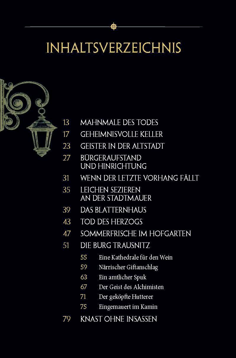 Beispielinhalt (Bild) Von Hexen, Geistern und Verbrechern