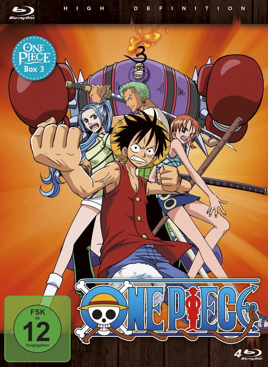 Vorderes Coverbild One Piece - TV-Serie - Box 3 (Episoden 62-92) [4 Blu-rays]