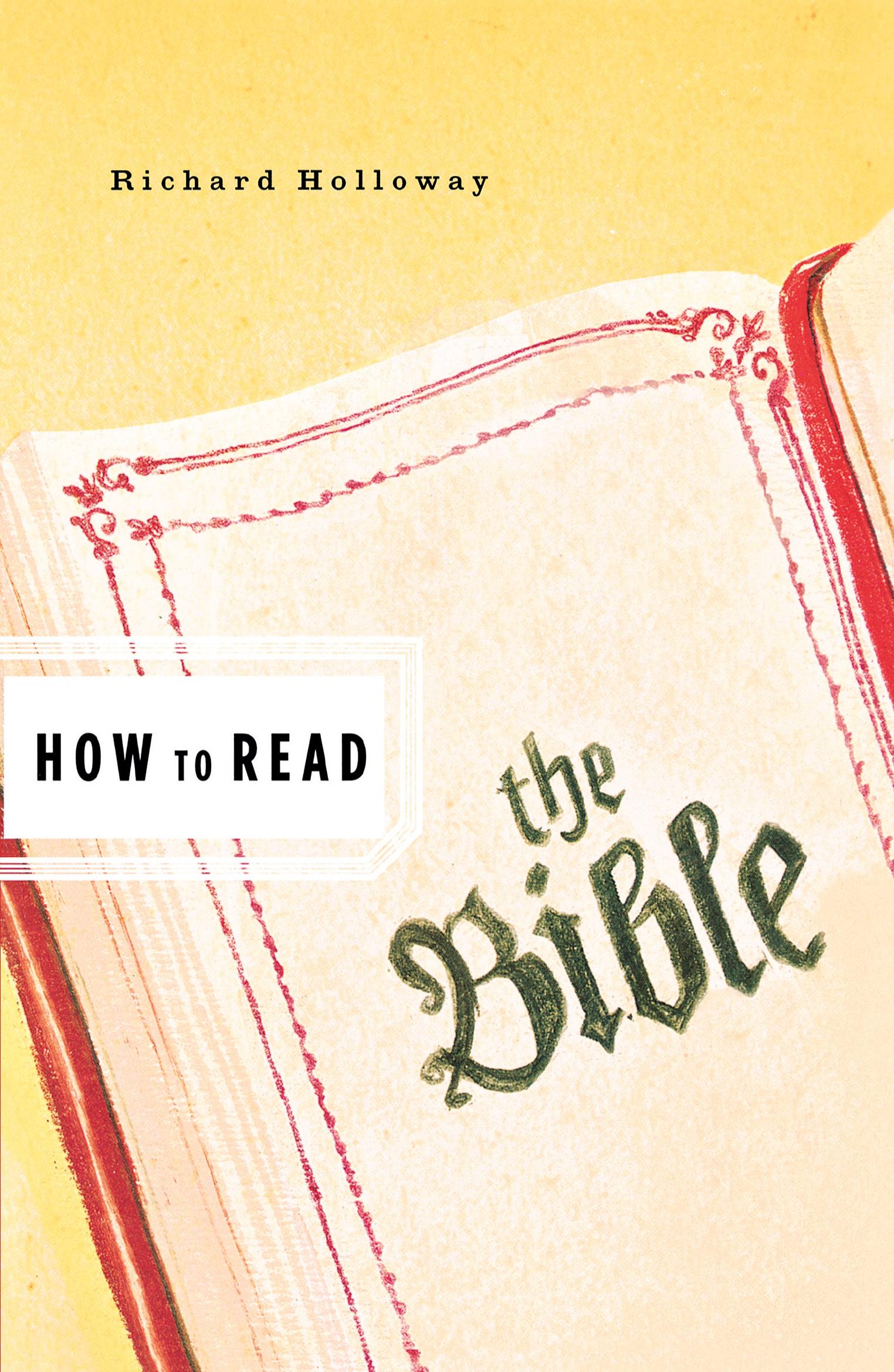 Vorderes Coverbild How to Read the Bible
