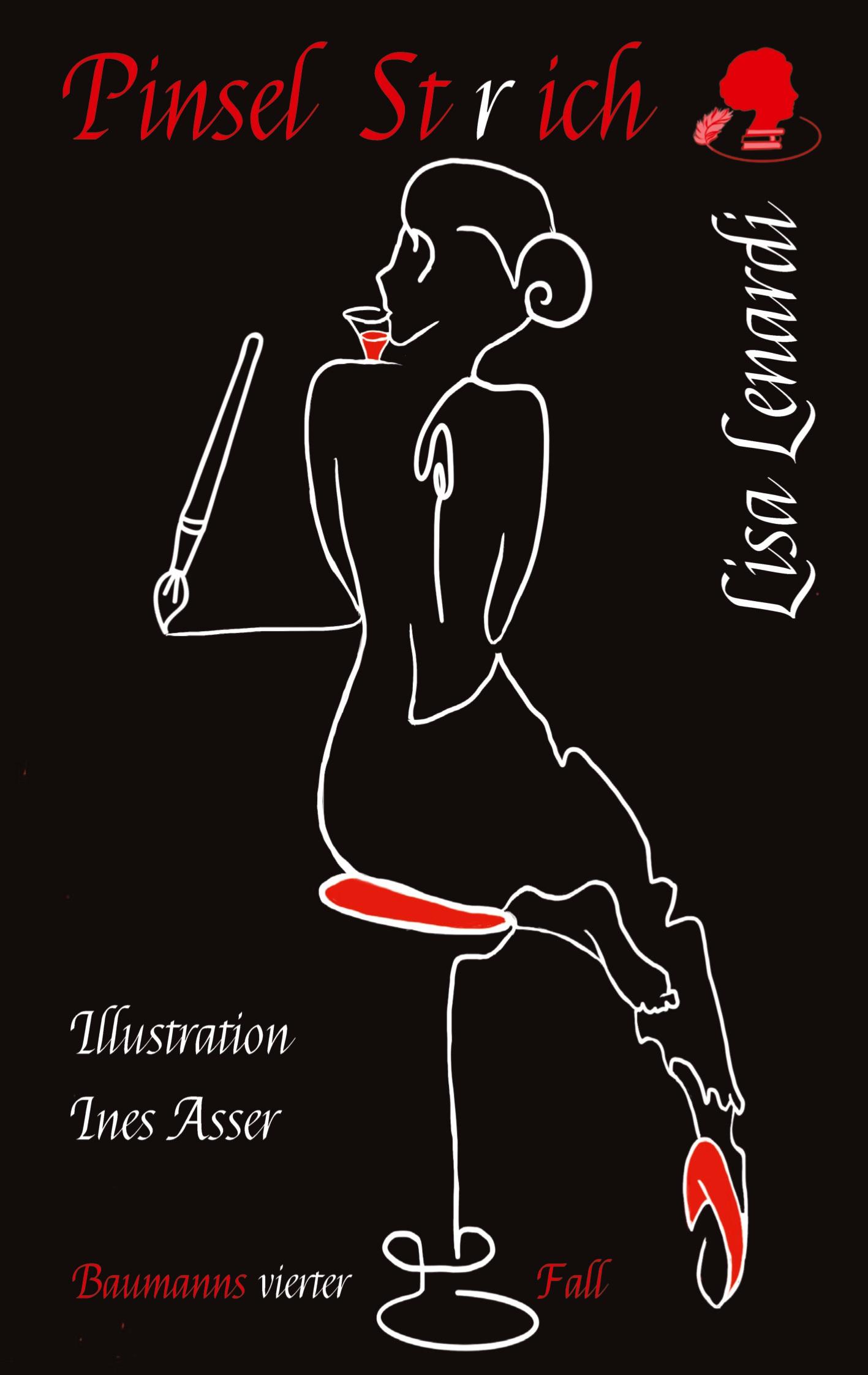 Vorderes Coverbild Pinselst (r) ich - Ein Hamburg Krimi.