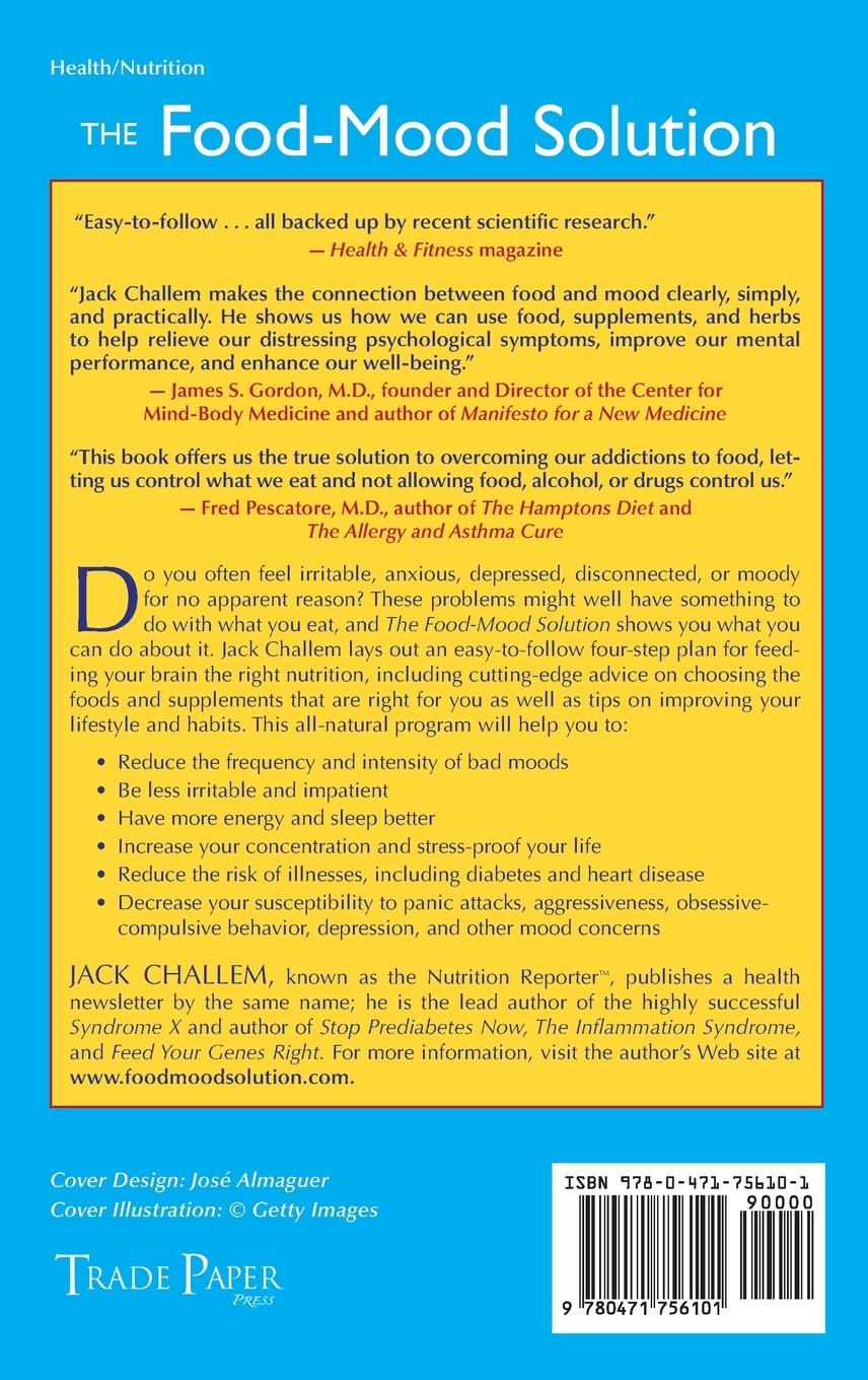 Rückseitencover The Food-Mood Solution