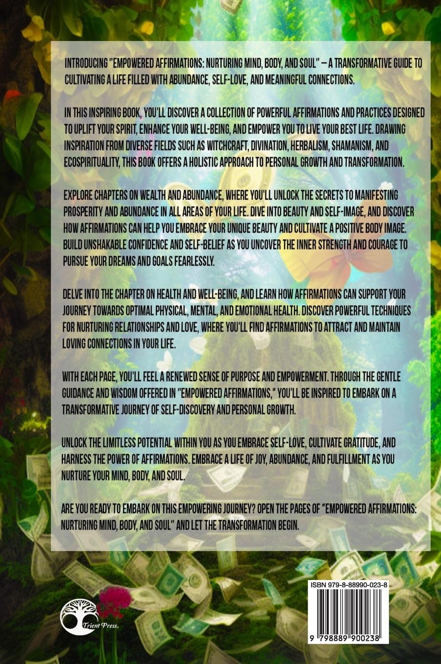 Rückseitencover Empowered Affirmations