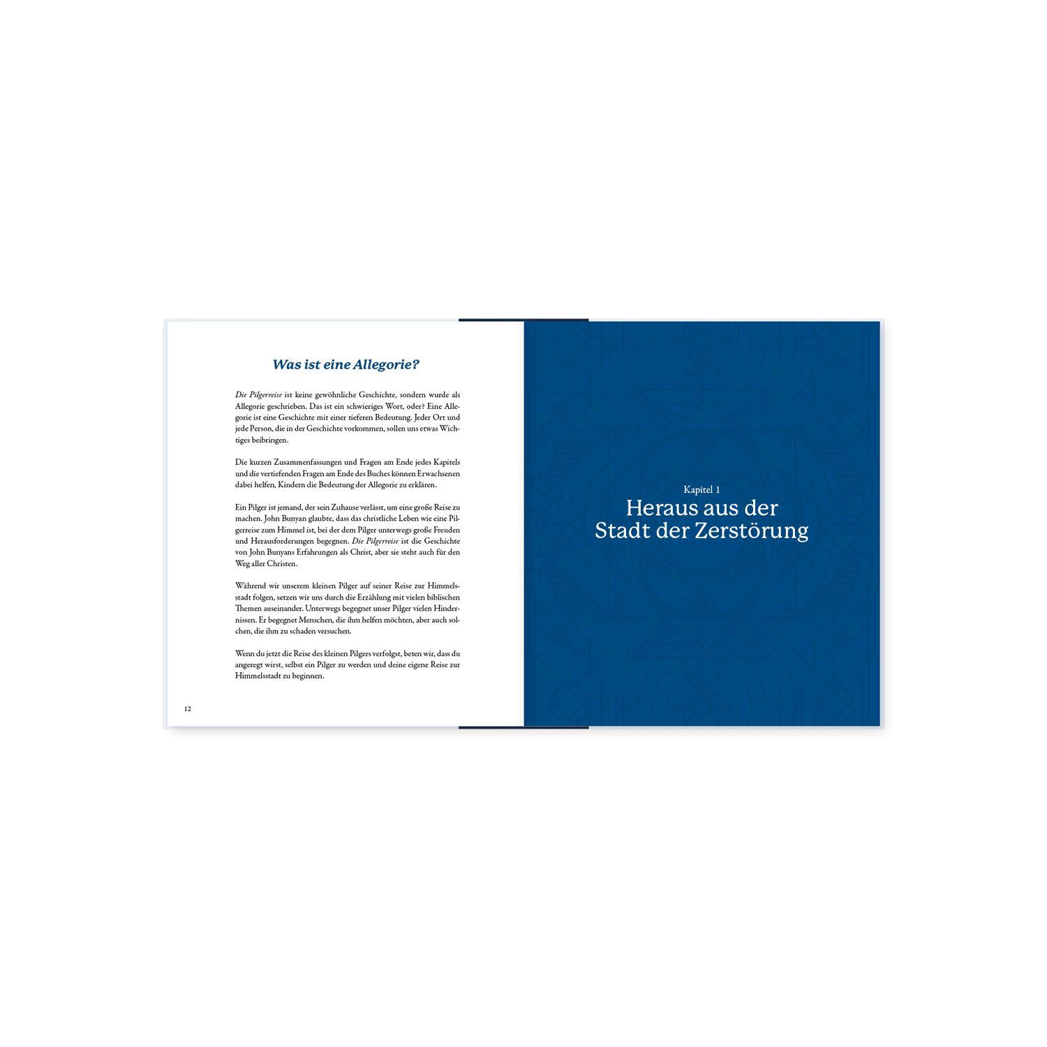 Beispielinhalt (Bild) Kleiner Pilger auf großer Reise (Teil 1)