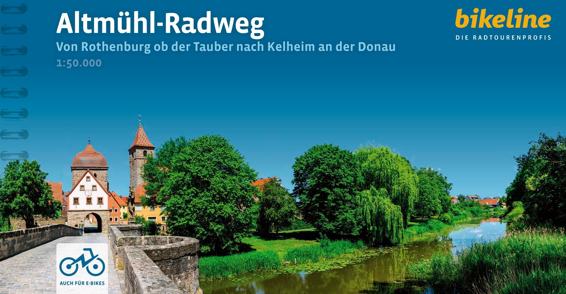Vorderes Coverbild Altmühl-Radweg