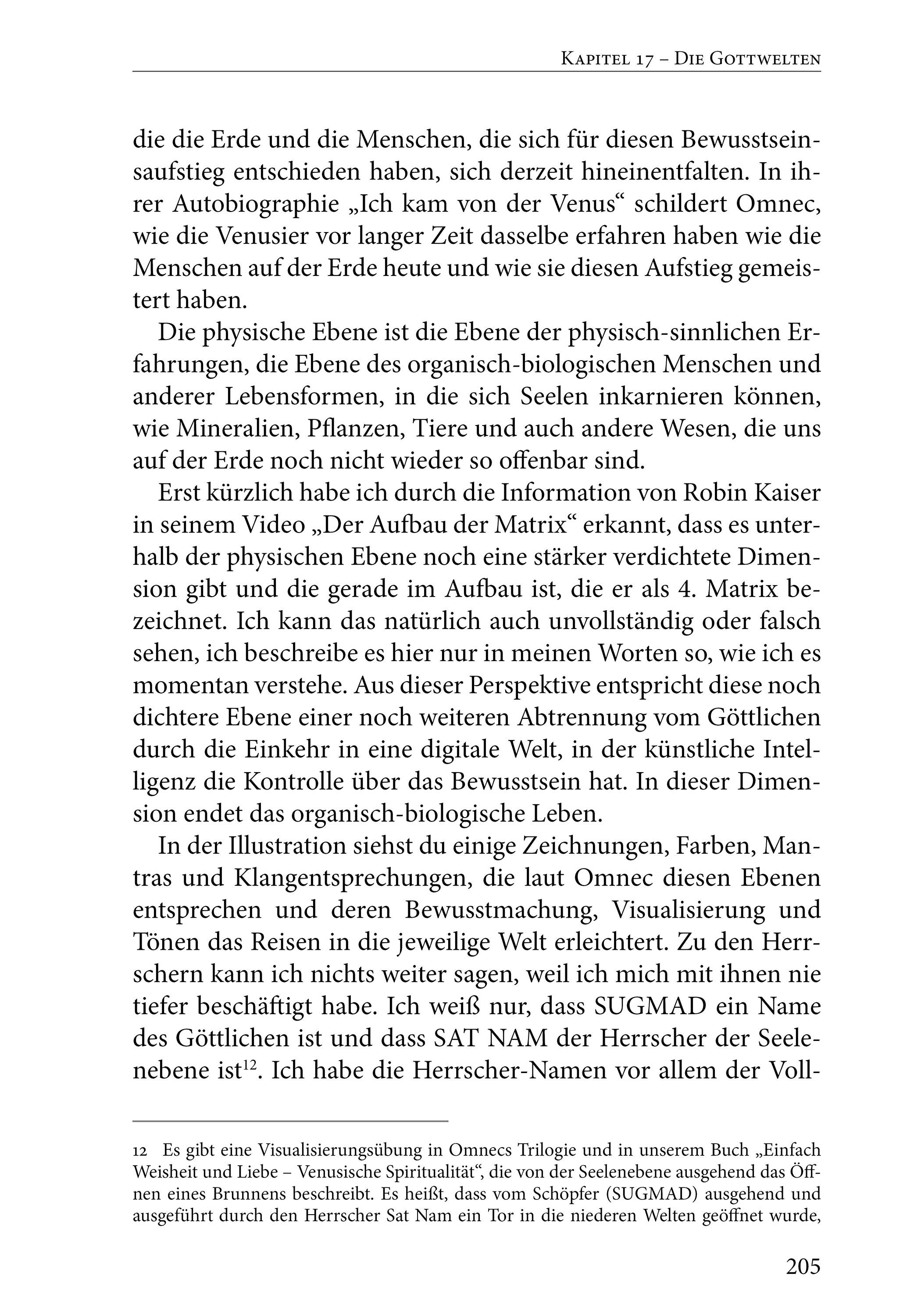 Beispielinhalt (Bild) Venus und ich