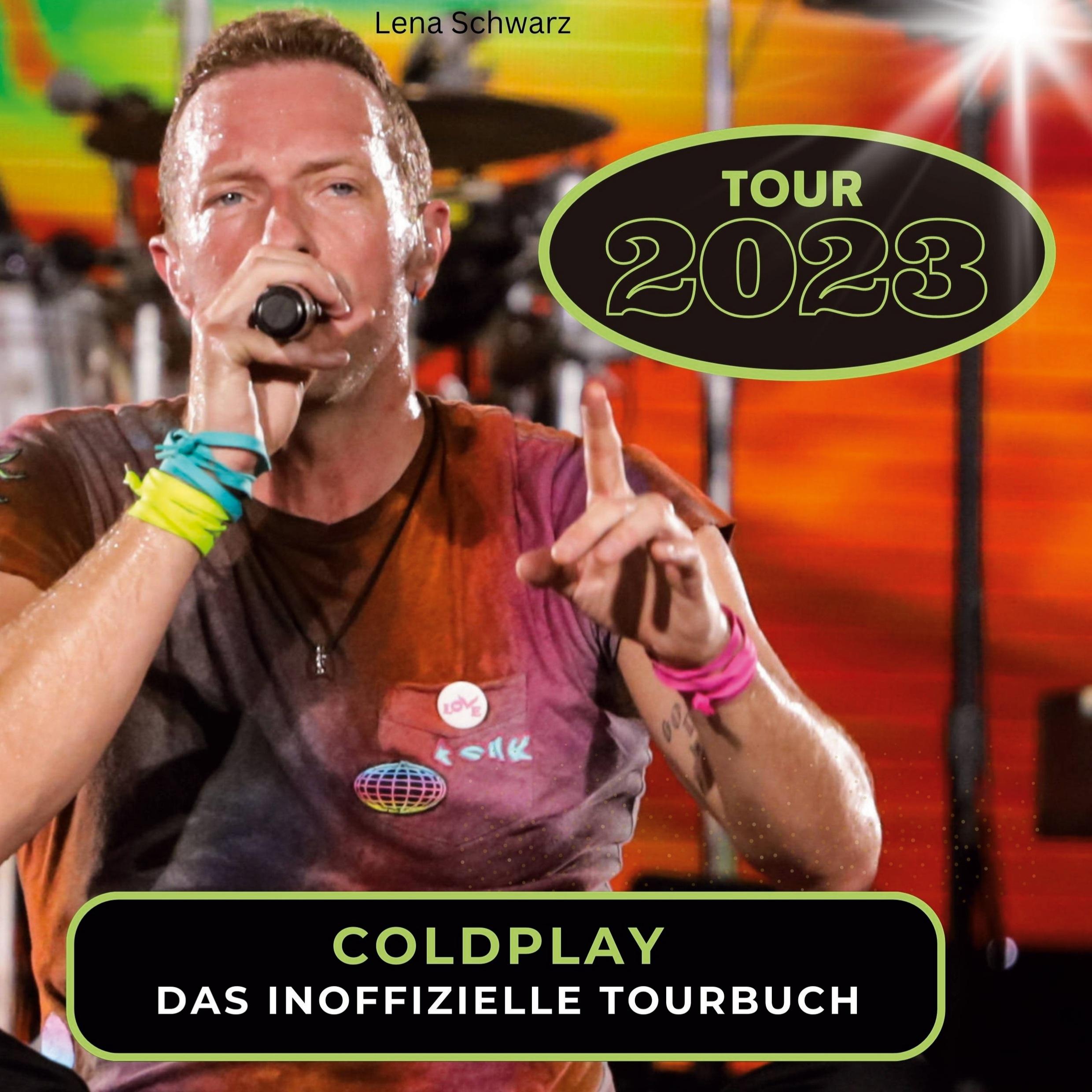 Vorderes Coverbild Coldplay - Tour 2023