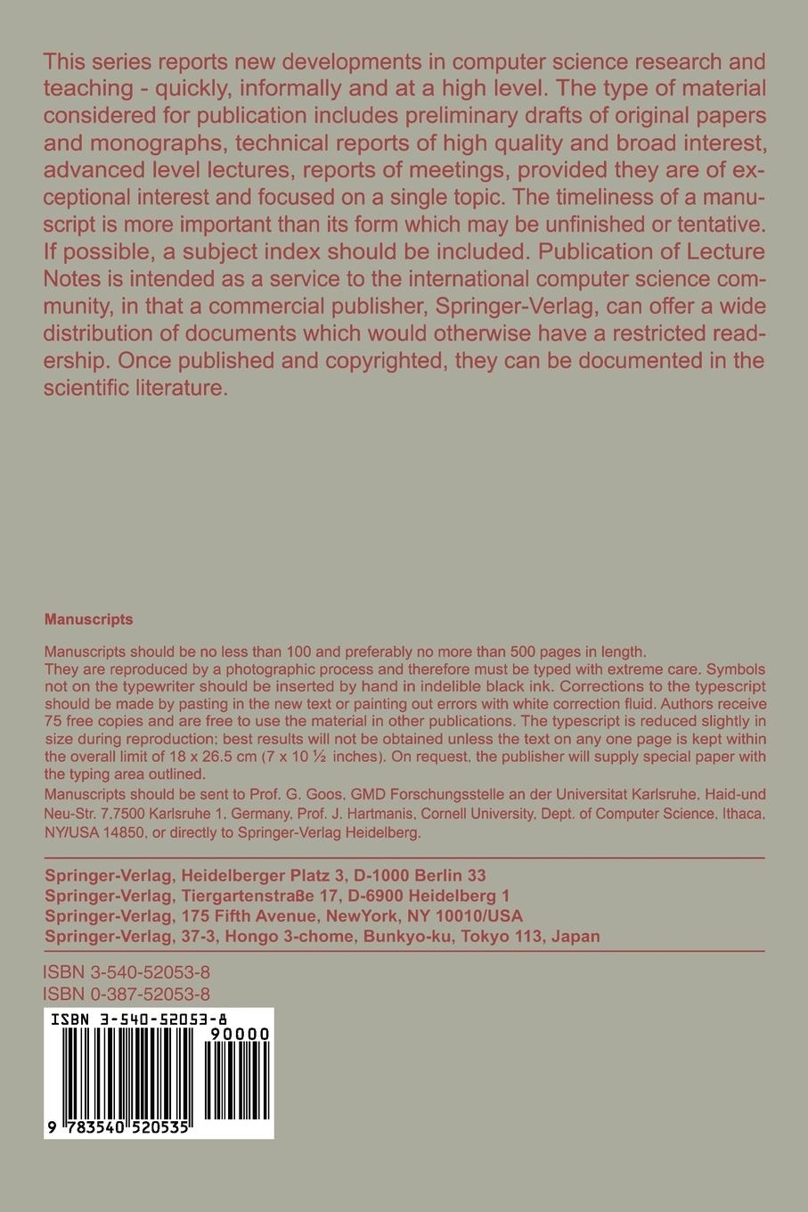 Rückseitencover Concepts, Design, and Performance Analysis of a Parallel Prolog Machine